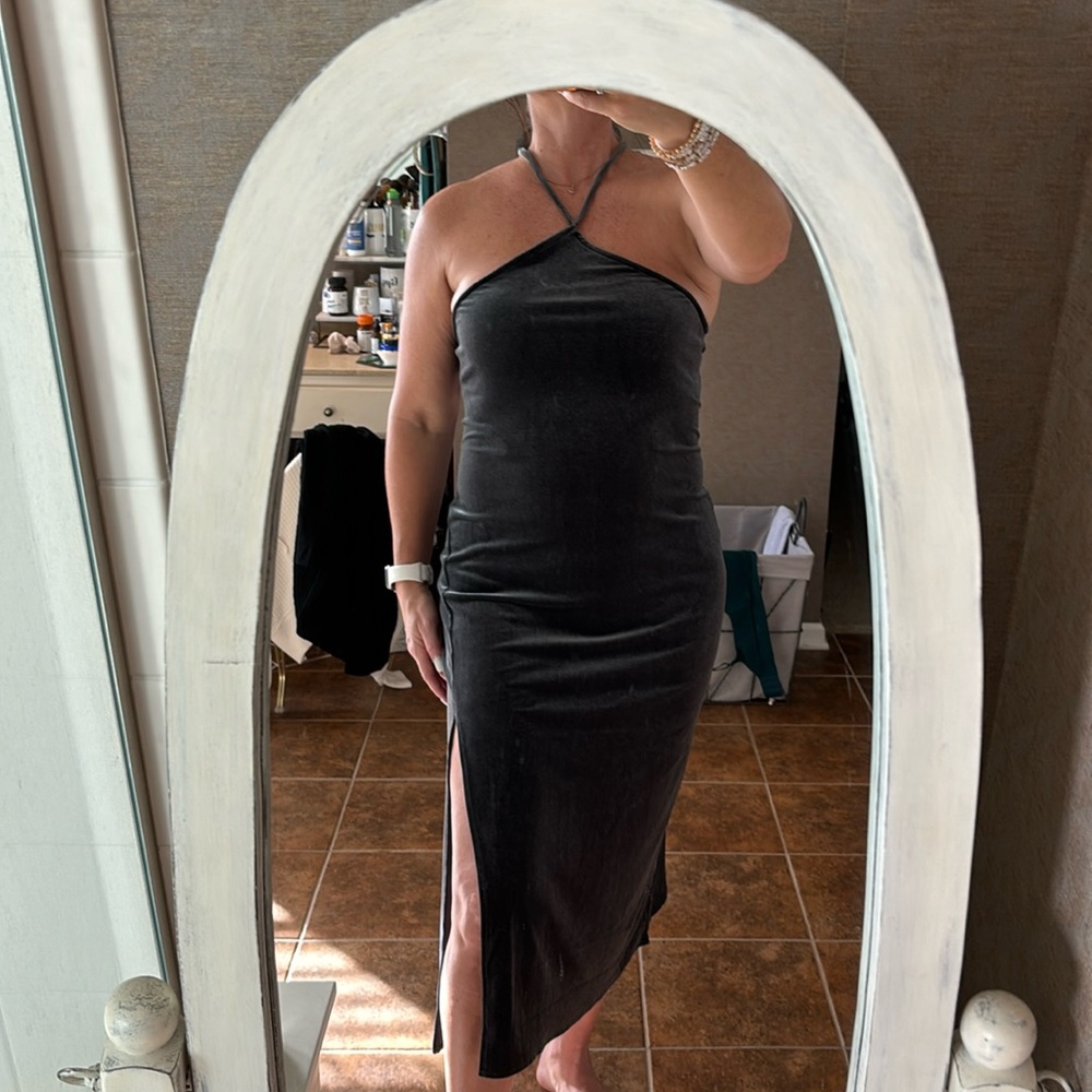 Banana Republic velvet dress size medium